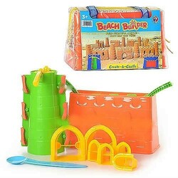 Набор для песочницы, замок, крепость, фигурки, в сумке (арт. М 1899)