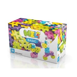 Meli. Конструктор MELI "BASIC" 50 элем., розовый (2,5х2,5см) (5902431290195)