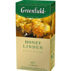 Greenfield. Чай Greenfield Honey Linden черный 25пак х 1,5 г(4820022867636)