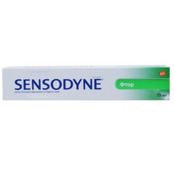 Sensodyne . Паста зубна c фтором Для чутливих зубів  75мл(4602233004969)