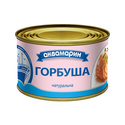 Аквамарин. Горбуша натуральная 230г(4820183772350)