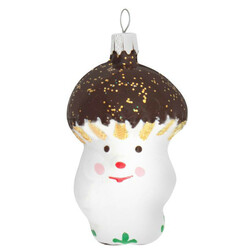 Украшение елочное Фигурка Грибочек плас 8,5см (4825003013187)