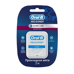 Oral B. Зубна нитка Pro - Expert Clinic Line "Прохолодна м'ята"  25м(635078)