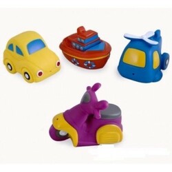 Canpol. Іграшка для купання "Авто", 4 шт.(2-996)
