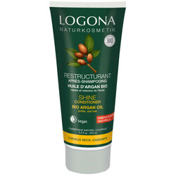 Logona. БИО-кондиционер Блиск і Відновлення для пошкодженого волосся з Аргановым олією, 200мл (401