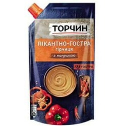Торчин. Горчица Пикантно-острая 115г (7613036351805)