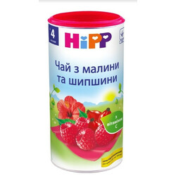 HIPP "Чай з малини і шипшини", 200 г(9062300104469)