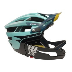 Urge. Шлем Gringo de la Pampa бирюзовый S-M, 55-58 см (3701040449763)
