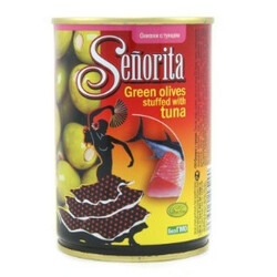 Senorita. Оливки Испанские с тунцом 280г(8436024295290)