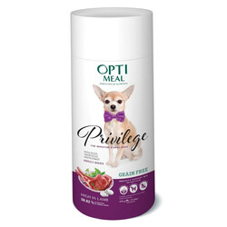 Optimeal.Корм сухої беззерновой для дорослих собак дрібних порід із смаком ягняти 650 г (48202153609