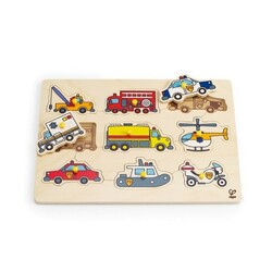 Hape. Пазл "Транспорт" (E1400)