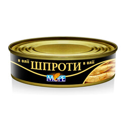 Море. Шпроти в олії 150г(4823037501366)