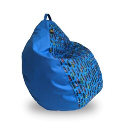 Tia - sport. Крісло груша Принт Мікс Машинки 120х90 см(sm - 0876)