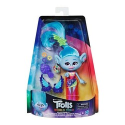 Hasbro. Лялька Trolls S2 Світовий тур Гламурна Синелька делюкс(5010993632930)