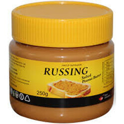 Russing. Паста арахисовая с солью кошерная  250 г(6932013968708)