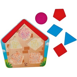 Hape. Пазл "Кто в доме живет?" (E1613)