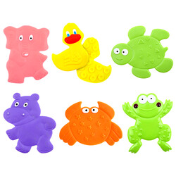 Aquababy. Набор игрушек для купания Мини коврики (12082027)