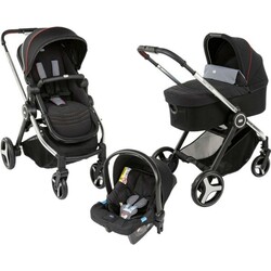 Chicco.Універсальна коляска 3 в 1 Trio Best Friend+ Light Pied Poule Чорна(8058664124718)
