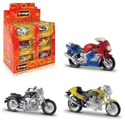 Bburago. Модели мотоциклов в диспенсере (ассорти, 1:18) (18-51030)