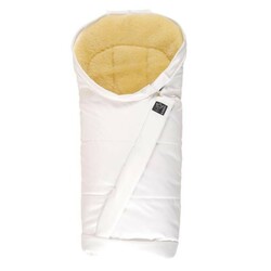 Kaiser.  Конверт теплий на овчині Преміум Coosy Sheepskin medi блискучий білий(6721620)