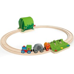 Hape. Набір залізниці "Подорож по джунглях"(E3800)