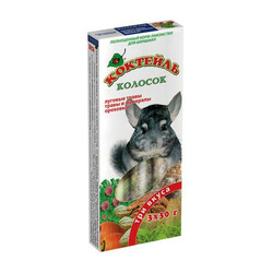 Природа. Ласощі для шиншил  3в1  3*30г-уп(лугові трави, мінерали, горіх) (4823082401017)