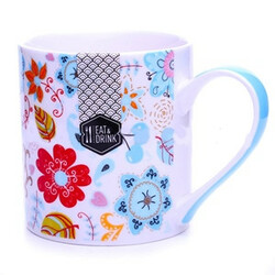 Eat&Drink. Чашка 380мл в асортименті Y4(0250010653257)