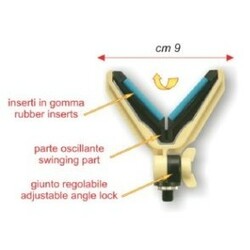 Stonfo. Підставка для вудилищ 345 De Luxe "V" Rod Rest(31.03.45)