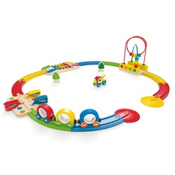 Hape. Набір залізниці "Образи і звуки"(E3815)