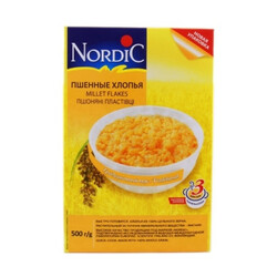 Nordic.  Пшоняні пластівці, 500 р.(108979)