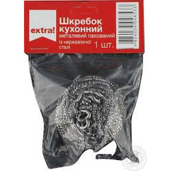 Extra!. Скребок кухонний металевий 110мм( 4823096412658)