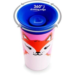 Munchkin. Чашка-непроливайка Miracle 360° Лисиця, 266 мл(5019090517775)