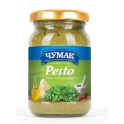Чумак. Соус Pesto из базилика 160 г (9865060012988)