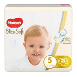 Huggies. Підгузники Huggies Elite Soft 5(12-22 кг), 28 шт.(547794)
