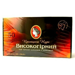 Принцесса Нури. Чай Принцесса Нури Высокогорный с ниткой 50*2г(4820022861306)