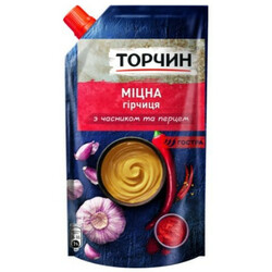 Торчин. Горчица продукт Крепкая 130г (4820001314366)