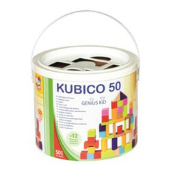 Bino.  Кубики в ведре (50 дет) (84204)