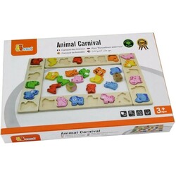 Viga Toys. Гра-сортер V Карнавал тварин(6934510504502)