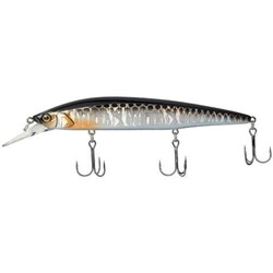 Jackall . Воблер Rerange 130SP MR 130mm 22.3g HL Silver & Black (1699.24.13)