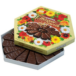 Бісквіт- Шоколад. Конфеты Солнечный веночек 500г(4820026677422)