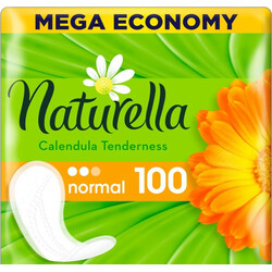 Naturella. Щоденні гігієнічні прокладення Naturella М'якість календули Normal, 100 шт(603722)