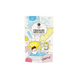 Nailmatic. Кольорова шипляча сіль для ванни, блакитна, 60г(3760229896132)