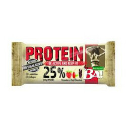 Ba! Батончик протеин клубника ягоды годжи шоколад глазурь, 45 г(5900749641975)