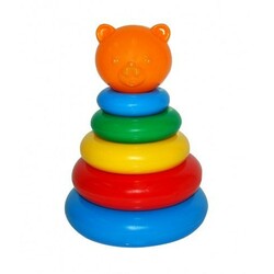 Тигрес. Іграшка розвиваюча "Пірамідка" маленька. (39116)