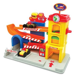Kiddieland. Игровой набор - ЗАНИМАТЕЛЬНЫЙ ГАРАЖ (звук) (055707)
