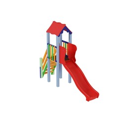 Kidigo. Дитячий комплекс Міні з пластиковою гіркою(11403)