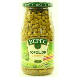 Верес. Горошек зеленый высший сорт 510г(9865060030500)