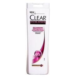 Clear vita ABE. Шампунь Востановление волосся проти лупи 400мл   (8717644165829)
