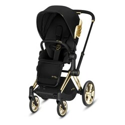 Cybex. Коляска прогулочная Priam JS Wings Black  (4058511573151)