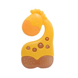 Baby Team. Прорезыватель "Жирафчик", 4мес+ (4033)